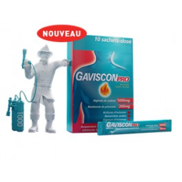 GAVISCONPRO MENTHE 10 SACHETS 10ML