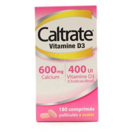CALTRATE VIT D3 600 CPR FL180