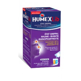 HUMEX LIB 8 SACHETS SANS SUCRE