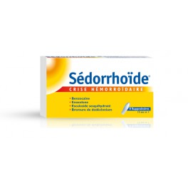 SEDORRHOIDE SUPPOSITOIRES X8