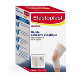 ELASTOPLAST BANDE ADHESIVE ELASTIQUE 10CM