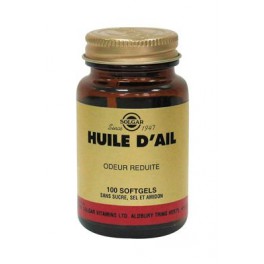 SOLGAR Huile d'Ail 100 gélules SOLGAR Huile d'Ail 100 gélules