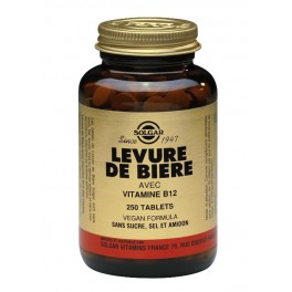 SOLGAR LEVURE DE BIERE 250 TABLETS SOLGAR LEVURE DE BIERE 250 TABLETS