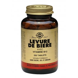 SOLGAR LEVURE DE BIERE 250 TABLETS