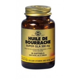 SOLGAR BOURRACHE SUPER GLA 30 GELULES SOLGAR BOURRACHE SUPER GLA 30 GELULES