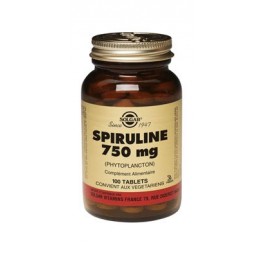 SOLGAR SPIRULINE D'HAWAÏ 100 TABLETS SOLGAR SPIRULINE D'HAWAÏ 100 TABLETS