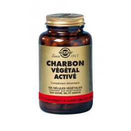 SOLGAR CHARBON VEGETAL 100 GELULES SOLGAR CHARBON VEGETAL 100 GELULES