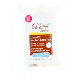 ROGE CAVAILLES 15 LINGETTES INTIME ANTI-BACTERIEN ROGE CAVAILLES 15 LINGETTES INTIME ANTI-BACTERIEN