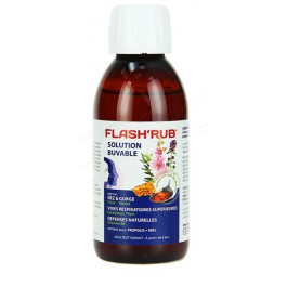 FLASH'RUB SOLUTION BUVABLE NEZ-GORGE 150ML FLASH'RUB SOLUTION BUVABLE NEZ-GORGE 150ML
