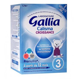 GALLIA CALISMA CROISSANCE LAIT POUDRE 400G GALLIA CALISMA CROISSANCE LAIT POUDRE 400G