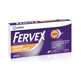 FERVEX RHUME JOUR ET NUIT COMPRIME PELLICULE FERVEX RHUME JOUR ET NUIT COMPRIME PELLICULE