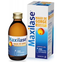 MAXILASE MAL GORGE SIROP 200ML