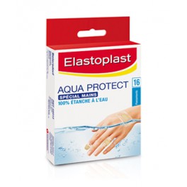 ELASTOPLAST AQUA PROTECTEUR 16 PANSEMENTS SPÉCIAL MAINS