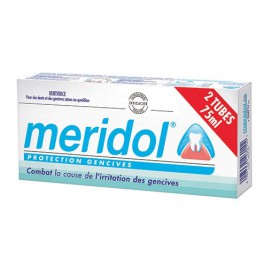 MERIDOL DENTIFRICE PROTECTION GENCIVES LOT DE 2x75ML