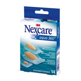 NEXCARE AQUA PANSEMENTS PROTECTION 360° 14 ASSORTIMENTS