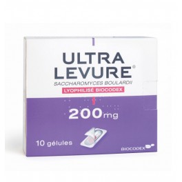 ULTRA-LEVURE 200MG, 10 GELULES