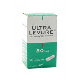 ULTRA-LEVURE 50MG, 50 GELULES