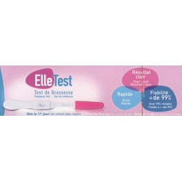 GILBERT ELLE TEST GROSSESSE