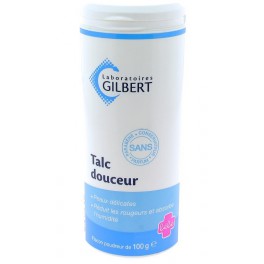 GILBERT TALC DOUCEUR FLACON POUDREUR 100G