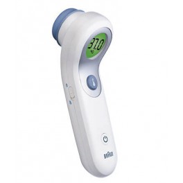 BRAUN THERMOMETRE SANS CONTACT + FRONTAL – NTF3000