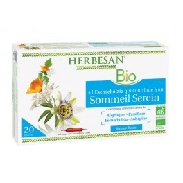 HERBESAN PHYTO COMPLEXE ESCHSCHOLZIA SOMMEIL BIO SOMMEIL 20 AMPOULES