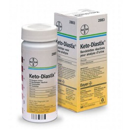 Ketodiastix 50 bandelettes