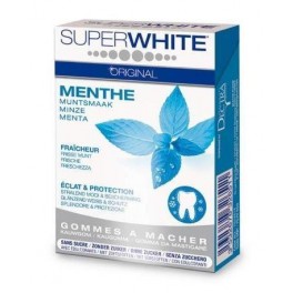 SUPERWHITE DENT MENTHE 20 GOMMES 