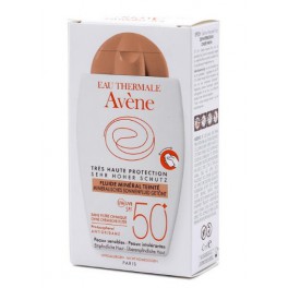 AVENE SOLAIRE FLUID MINERAL TEINTE SPF 50+ 40ML