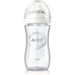 AVENT BIBERON NATURAL VERRE 240ML AVENT BIBERON NATURAL VERRE 240ML