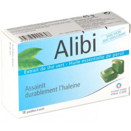 ALIBI POCKET HALITOSE BOITE DE 12 PASTILLES A SUCER