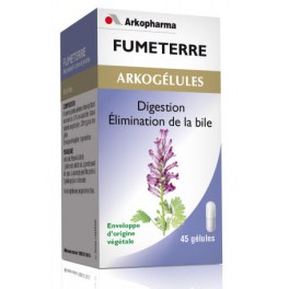 ARKOGELULES FUMETERRE 45 GELULES