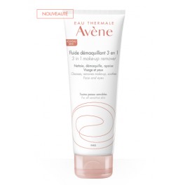 AVENE FLUIDE DÉMAQUILLANT 3 EN 1 200ML