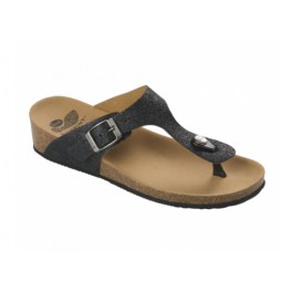 SCHOLL GANDIA SANDALE BIOPRINT NOIR TAILLE 37