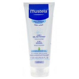 MUSTELA GEL NETTOYANT 2EN1 200ML