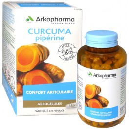 ARKOGELULES CURCUMA PIPÉRINE 150 GELULES ARKOGELULES CURCUMA PIPÉRINE 150 GELULES