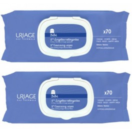 URIAGE BB LINGETTES LOT DE 2