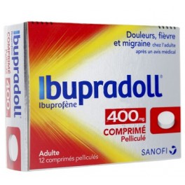 IBUPRADOLL 400MG 12 COMPRIMES PELLICULES 