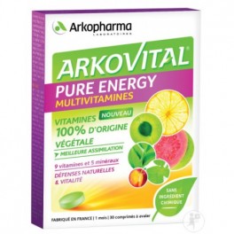 ARKOVITAL PUR'ENERGIE MULTIVIT EXPERT 60GELULES