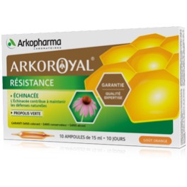 ARKOROYAL RESISTANCE 20 AMPOULES 10ML