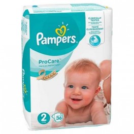 PAMPERS PROCARE TAILLE 2 3-6 KG 