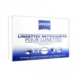 ZEISS LINGETTES NETTOYANTE LUNETTE 