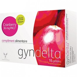 GYNDELTA CONFORT URINAIRE 15 CAPSULES 