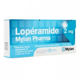 LOPERAMIDE MYLAN PH 2mg 