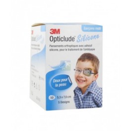 OPTICLUDE SILICONE BOY PANSEMENT ORTHOPEDIQUE