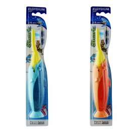 ELGYDIUM SHARK BROSSE A DENTS SOUPLE 2/6ans