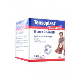 TENSOPLAST HB BANDE ADHESIVE 6CMX2,5M TENSOPLAST HB BANDE ADHESIVE 6CMX2,5M