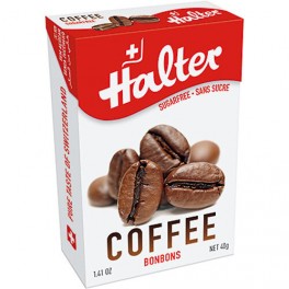 HALTER BONBON SANS SUCRE CAFE 