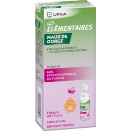 LES ELEMENTAIRES S buc mx gorge Enf Fl/20ml