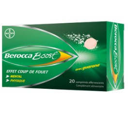 BEROCCABOOST COMPRIMES EFFERVESCENTS - 2X20