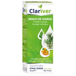 CLARIVER Spray gorge Fl/30ml CLARIVER Spray gorge Fl/30ml